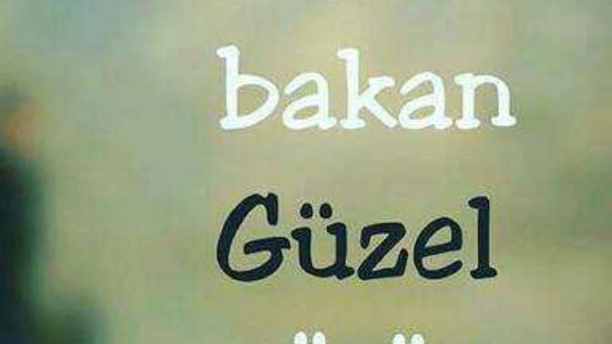 İnsanı güzelleştiren bakan gözlerin güzelliğimi?