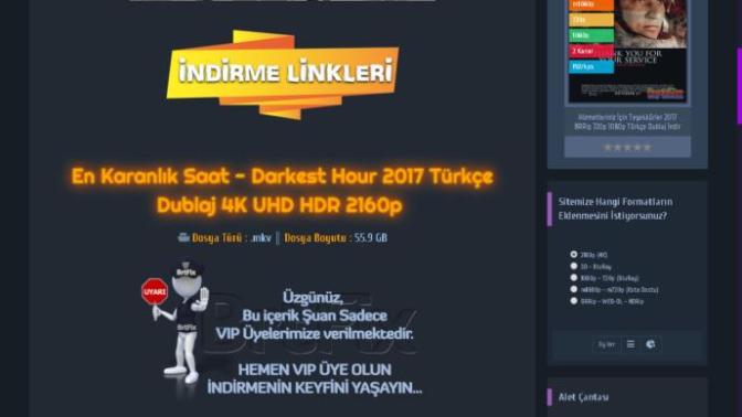 Ücretsiz bir şekilde bluray film/dizi nereden indirebilirim?
