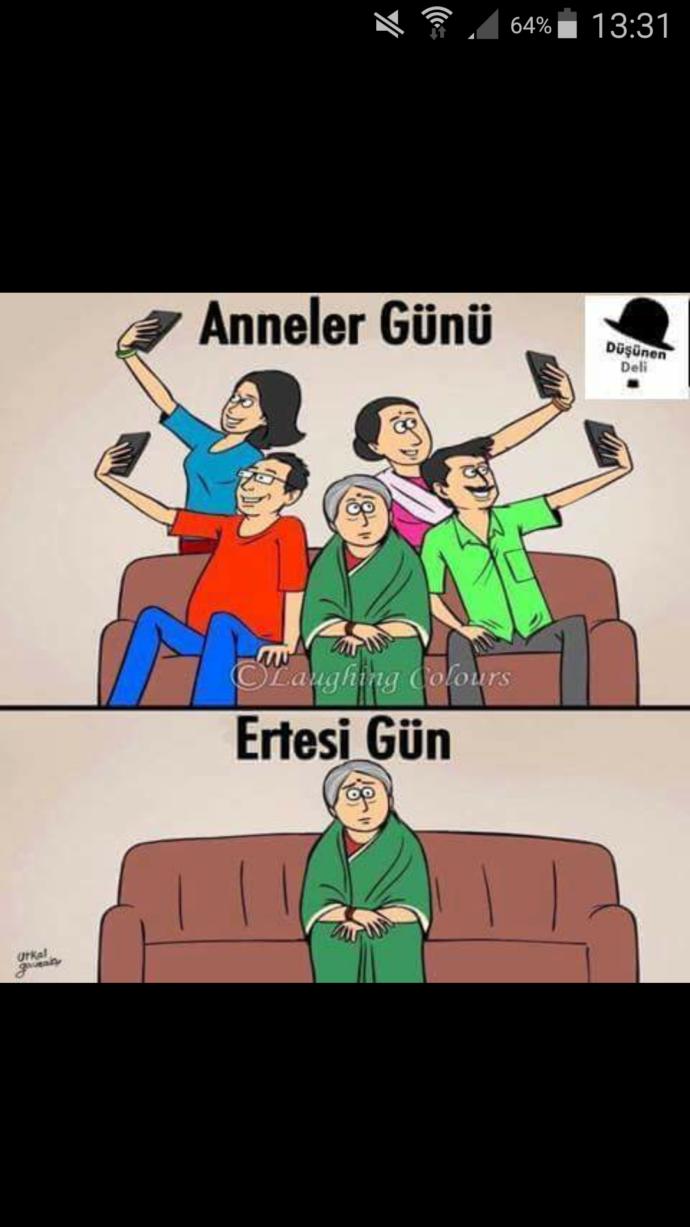 Tüm annelerin anneler günü kutlu olsun mu?