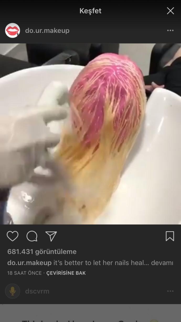 Bu pembe şeyin adı ne?