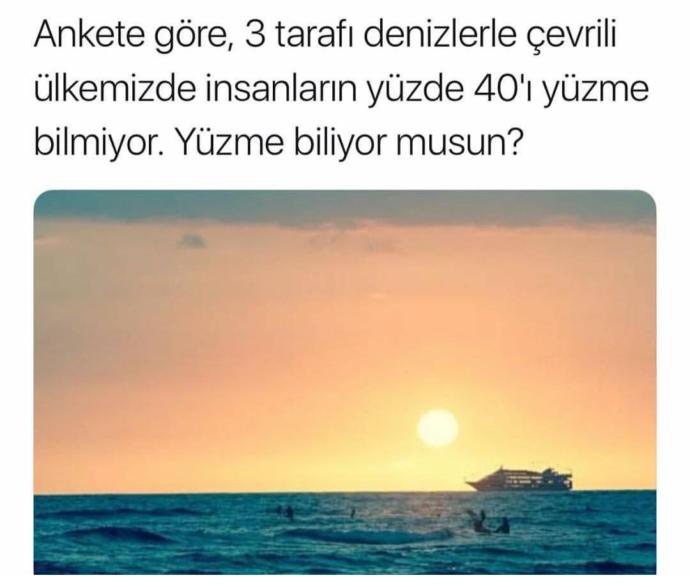 Yüzme biliyor musun :) ?