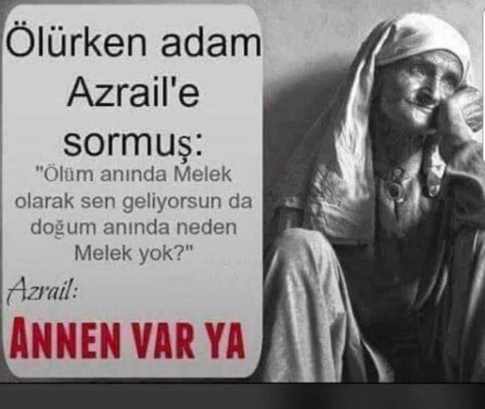 Hikaye ilginç ama kafamda şu soru var: bu hikayeyi adam öldükten sonra mı anlatmış, yoksa Azrail mi? 😂😂😂?