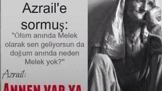 Hikaye ilginç ama kafamda şu soru var: bu hikayeyi adam öldükten sonra mı anlatmış, yoksa Azrail mi? 😂😂😂?