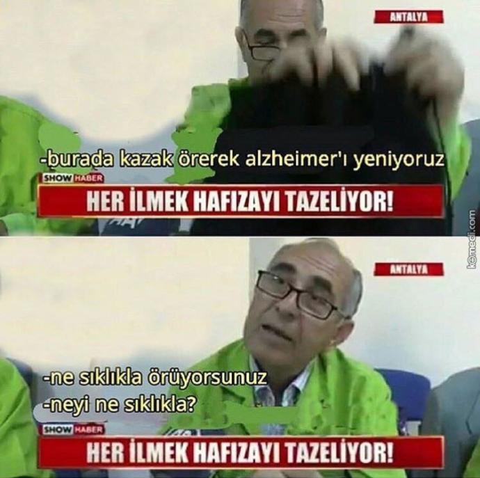 "Alzheimer olsam bile unutamam" dediğiniz ne var?