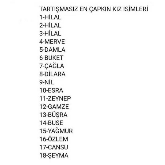 Adınız Geçiyor Mu¿ 😂😂?