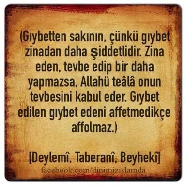 Gıybet etmekten korkarmısınız ve gıybet eden insanlar hakkında ne düşünüyorsunuz?