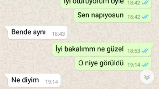 Konuşmaya bakar mısınız? Neden ilk mesajı kendisi atıpta sonrasını devam ettiremiyor? Konu bulmayı bana yıkıyor?