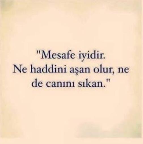 Mesafeli olmak iyi midir?