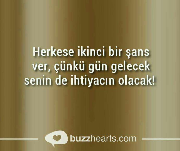 İkinci şans verilmeli mi?😏?