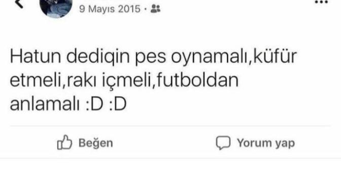 Beyler gerçekten böyle kızlardan mı hoşlanıyorsunuz😂?