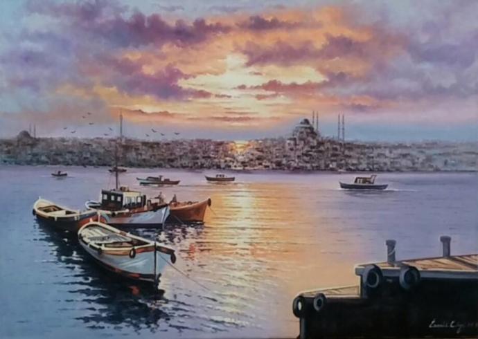 İstanbul konulu yağlı boya tablolarda en çok hoşunuza giden şeyler nelerdir?