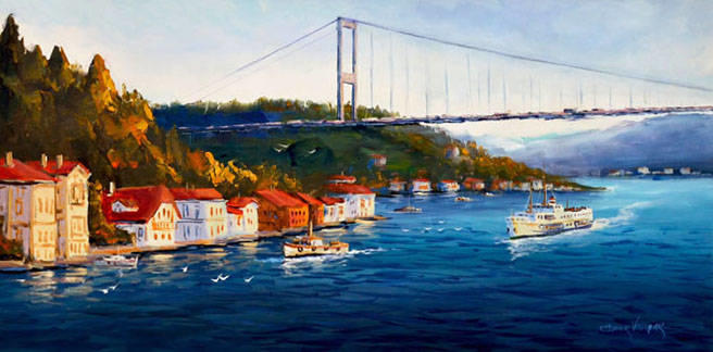 İstanbul konulu yağlı boya tablolarda en çok hoşunuza giden şeyler nelerdir?