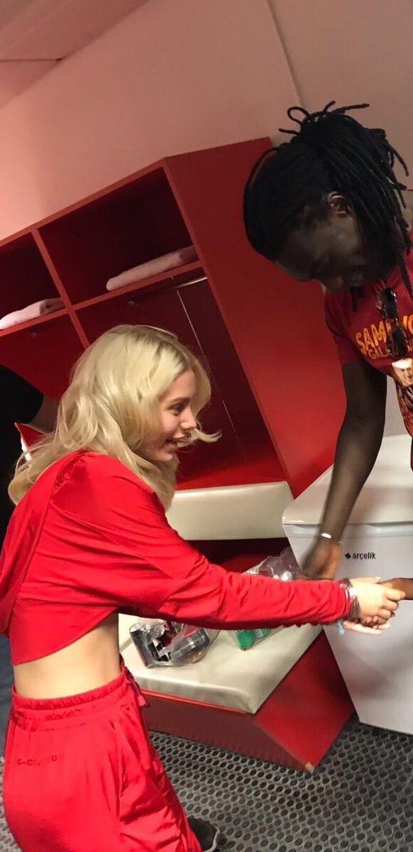 Bafetimbi Gomis & Aleyna Tilki buluşması ve şampiyonluk kutlamaları nasıldı ama?