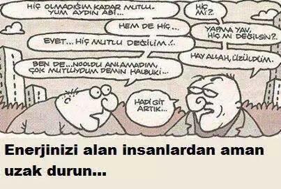 Karşınızdaki insanın enerjisini mi alırsınız yoksa ona pozitif enerji mi verirsiniz?