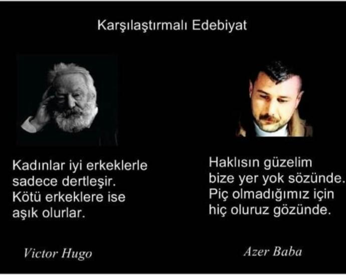 Azer bülbül'ün karşılaştırmalı edebiyat akımından etkilendiğini biliyor muydunuz?