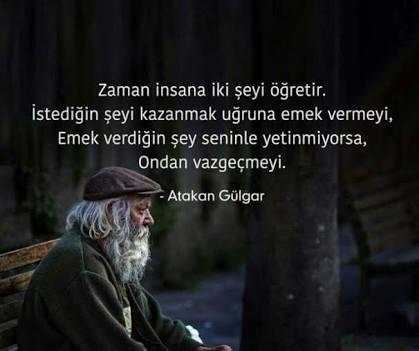 Emek verdiğiniz bir şeyden hiç vazgeçtiniz mi?