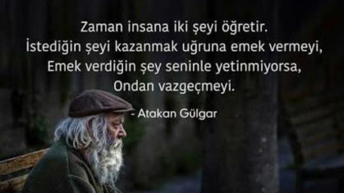 Emek verdiğiniz bir şeyden hiç vazgeçtiniz mi?