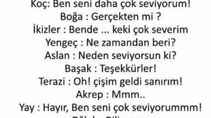 Seni seviyorum---desem.. sever misin sen de bilmeeem :D? Bu muhtesam cumleye cevabiniz ne olurdu haberiniz var mi :D?