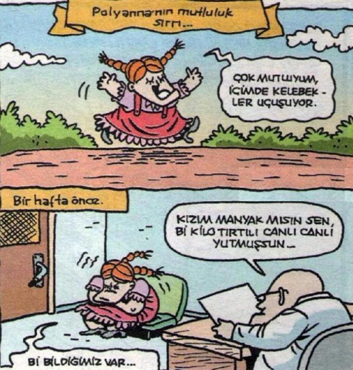 Acaba kelebekler de aşık olunca, içinde insanlar uçuşuyor mu?