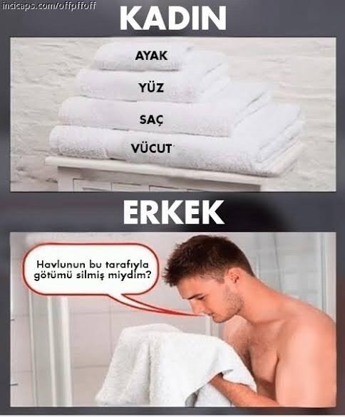Bir havluyu bütün bir vücudunuza kullanır mısınız? yoksa hijyen önemli benim için baş vücut ayak ayrı olmalı mı dersiniz?