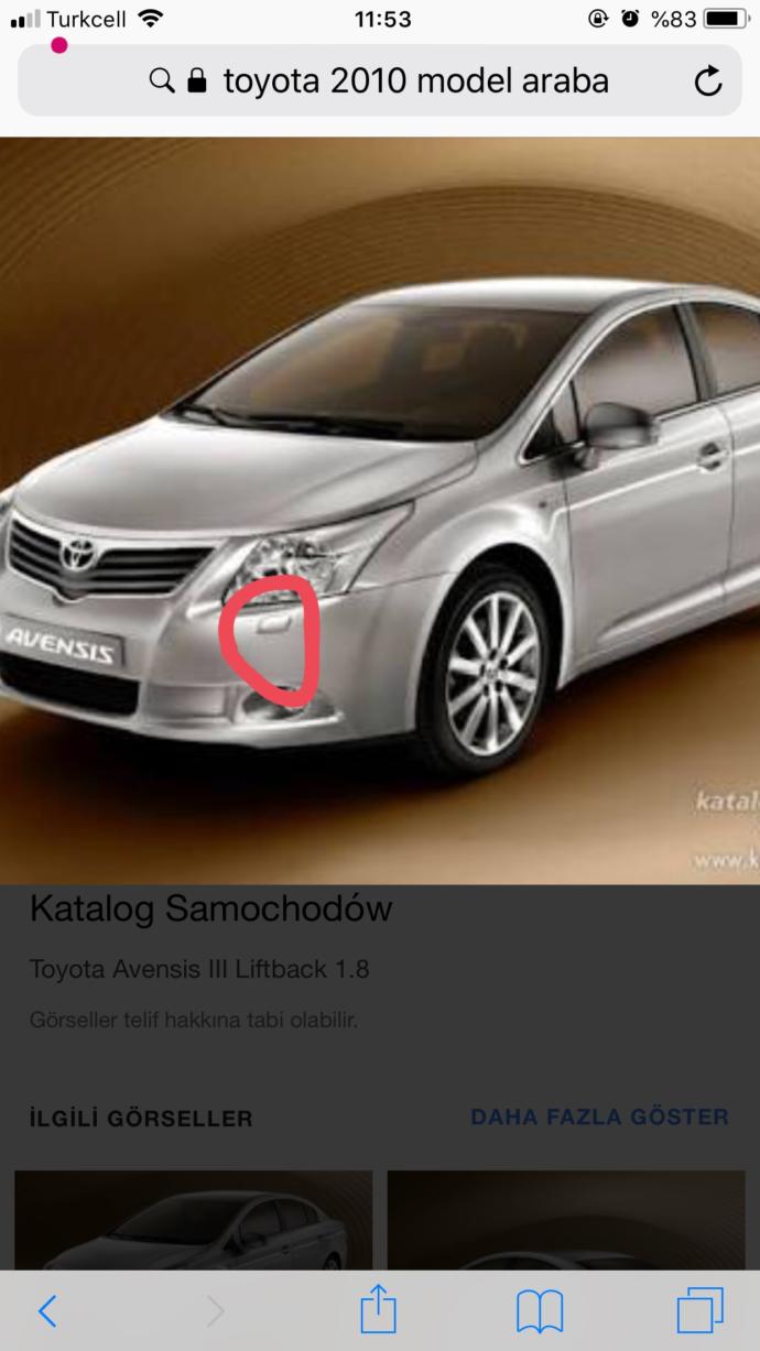 Erkekler size sorum arabanın şu küçük parçasının tamiri?