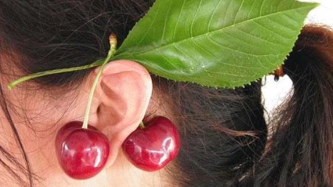 Kirazdan küpe yapar mısınız 😌 🍒?