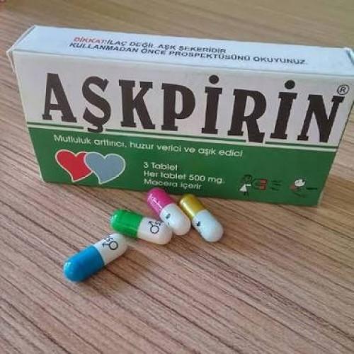 Aşkpirin ne demek? Biri size aşkpirin dese ne anlama gelir?