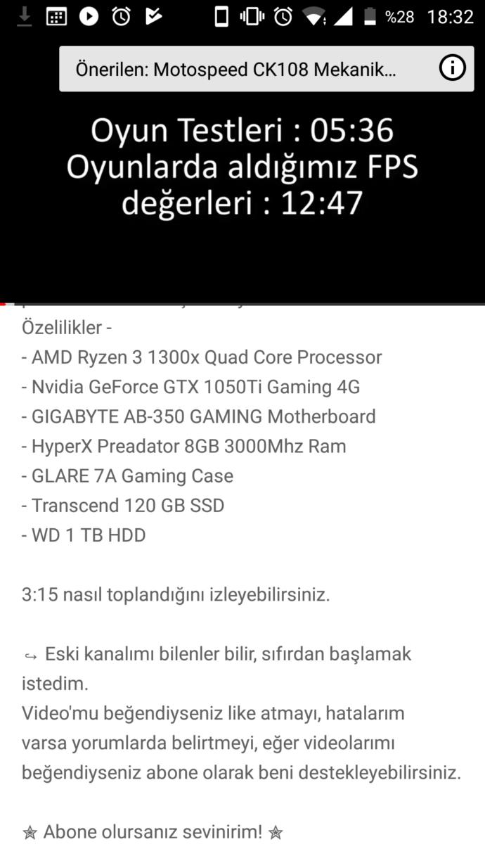 PC toplayacağım, özellikler nasıl (FL studio ve cubase için)?