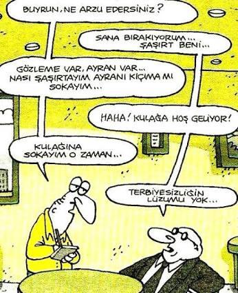 Sizi gülümseten bir karikatür paylaşır mısınız?
