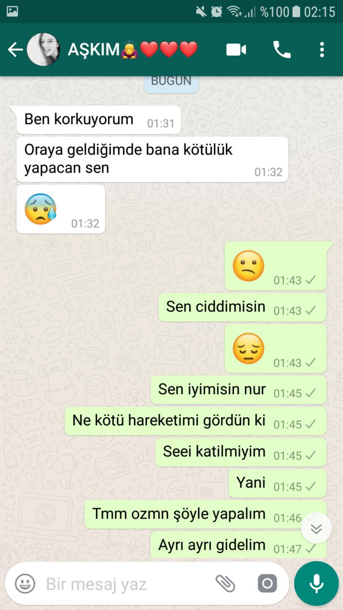 Sevgilimin bu sözü çok içime oturdu siz olsanız ne yapardınız?