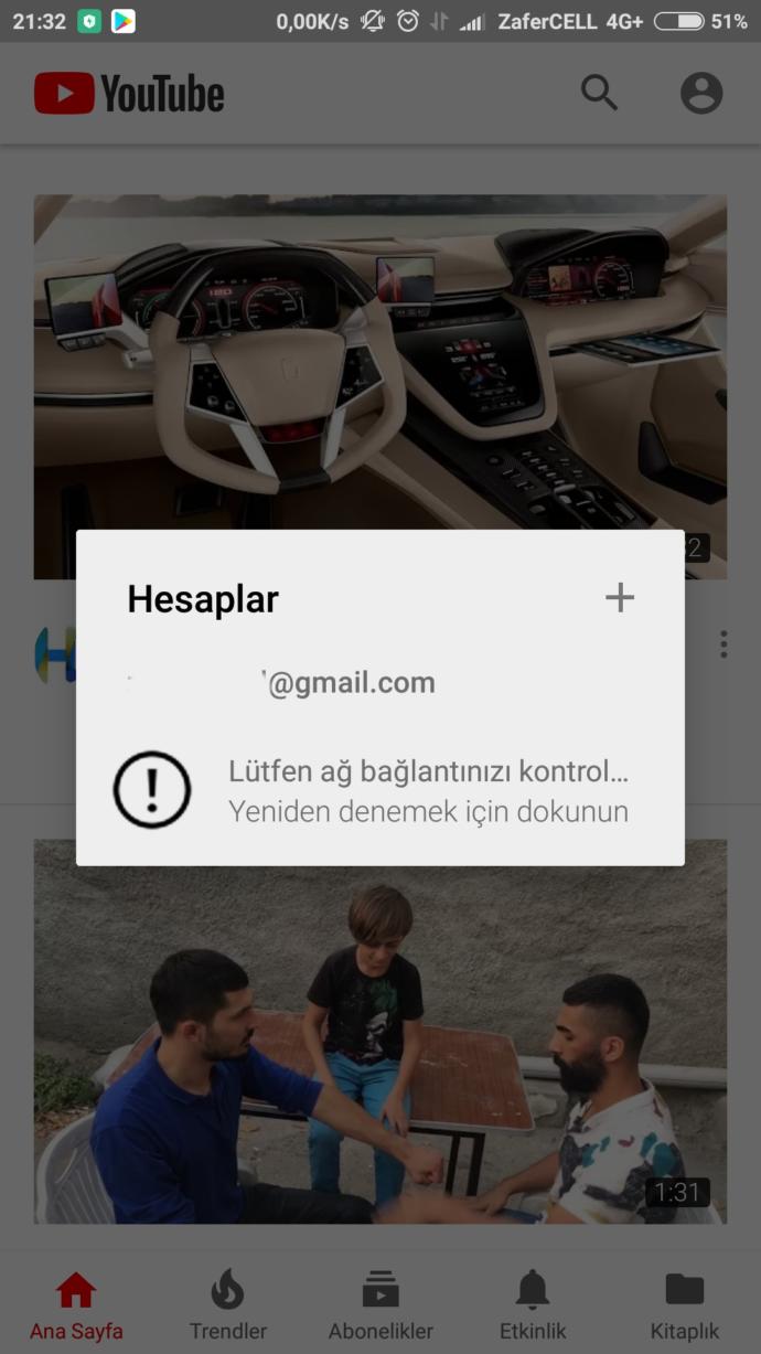 Mobil veriden Youtube kendi hesabınız ile video yükleme yapabiliyor musunuz?