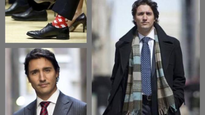 Yakışıklı Kanada başbakanı Justin Trudeau’nun kırmızı çorapları fenomen oldu! Onun yerinde olsanız o çorapları giyer miydiniz?