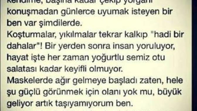 Hayat sizi ne kadar yordu peki?😞😞😞?