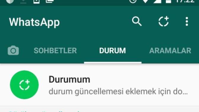 WhatsApp'ta durum görünmüyor? Durumları göremiyorum, açılmıyor?
