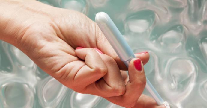 aplikatörlü tampon