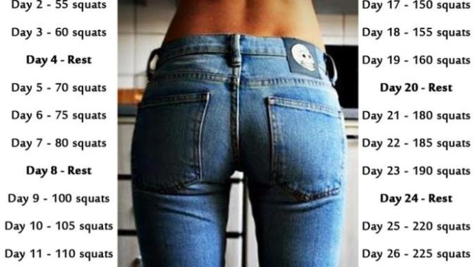 1 aylık squat programı?