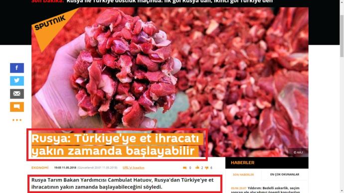 Türkiye; Almanya, Avusturya, Fransa, Polonya'dan sonra Rusya'dan da sığır eti ithal edecek! Bu konu hakkında ne düşünüyorsunuz?