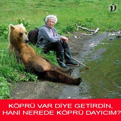Köprüyü geçene kadar ayıya, dayi mi diyenlerdensiniz?😀?