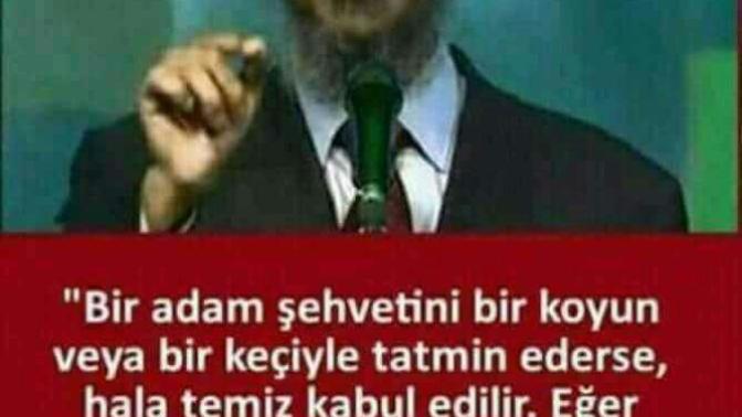 Din alimleri böyleyse cahiller ne yapsın?