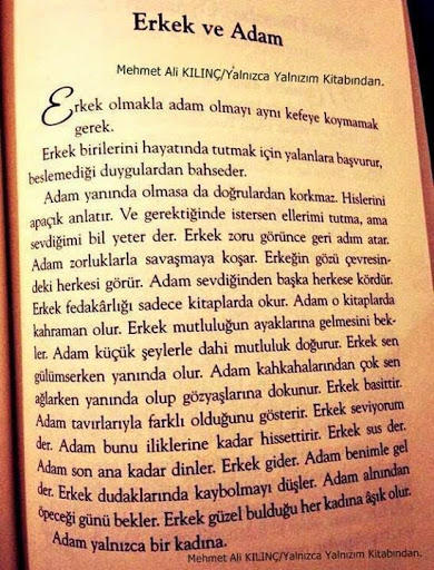 Erkeklik ile adamlık aynı şey midir?