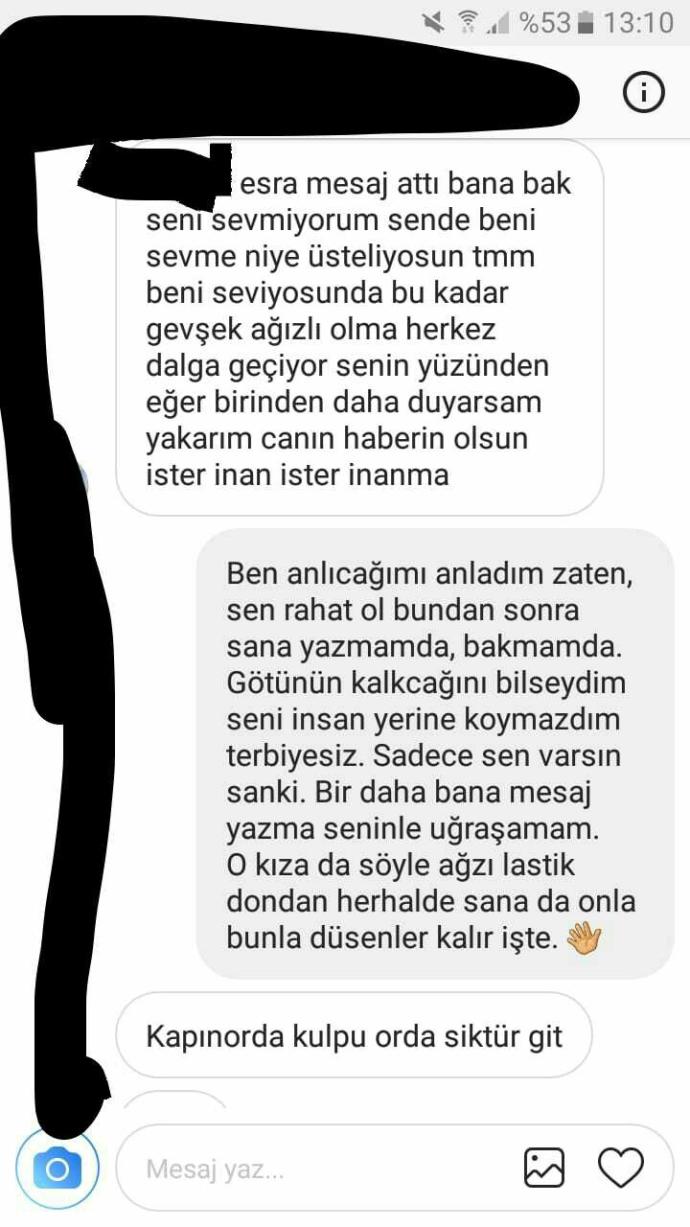 Sevdiğim cocuk bana bunları dedi?