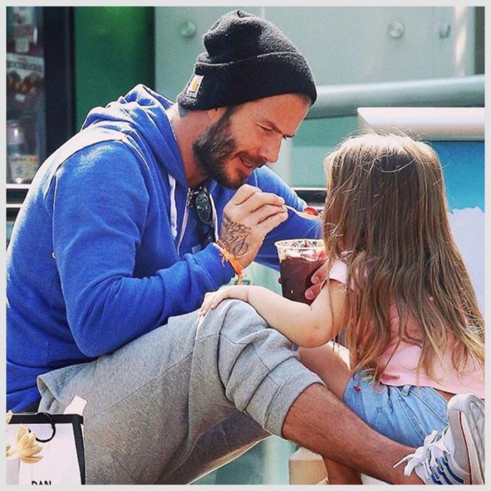 David Beckham, kızı Harper’a olan aşkı, babalığı ile görenleri imrendiriyor! Baba olmak ona çok yakışmıyor mu?