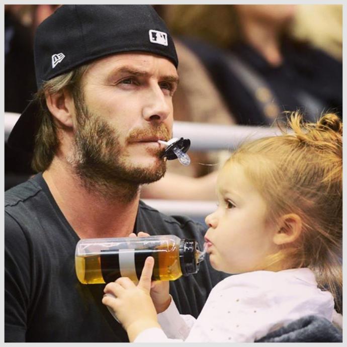 David Beckham, kızı Harper’a olan aşkı, babalığı ile görenleri imrendiriyor! Baba olmak ona çok yakışmıyor mu?