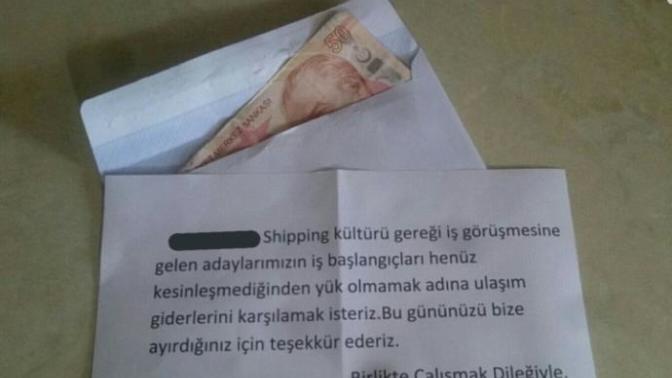 İş görüşmesinde kardeşimin eline sıkıştırılan zarfın anlamı neydi?