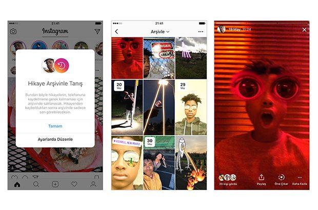 İnstagram öne çıkanlara bakanlar
