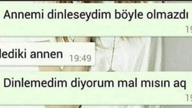 Annenizi dinlemediğiniz için pişmanlık duyduğunuz zamanlar oldu mu?