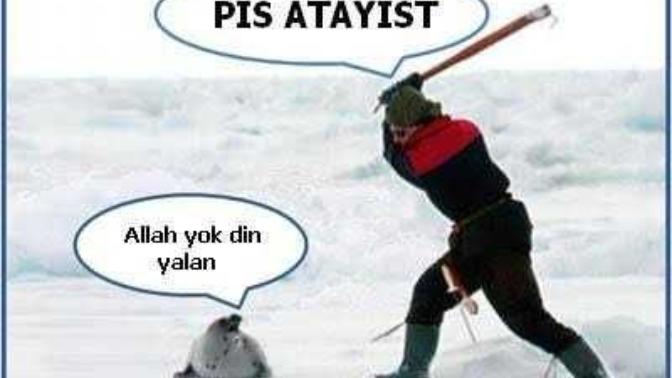Müslümanların inanmıyorsan saygı duy deyip?