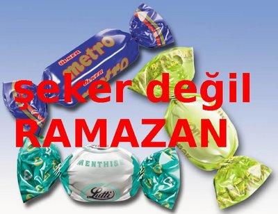 Şu Ramazan bayramına şeker bayramı diyenlere tepkiniz ne olur du?