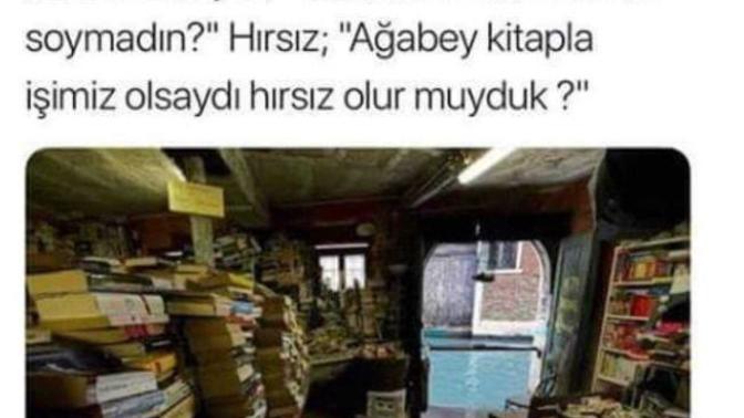 Sizce kitap çalmak mazur görülen bir hırsızlık türü olabilir mi?