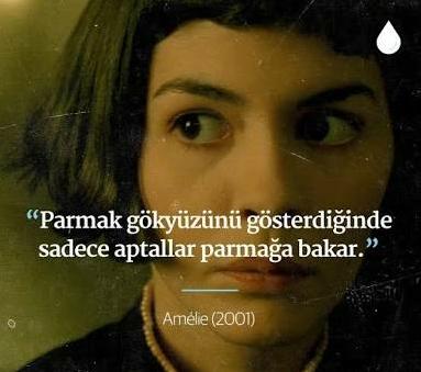 Anlamı ne sizce.. "Parmak gökyüzünü gösterdiğinde sadece aptallar parmağa bakar" .. ?